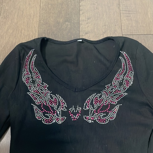Rhinestone top - Picture 2 of 4